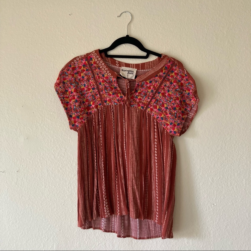 Savanna Jane Babydoll Blouse ✨